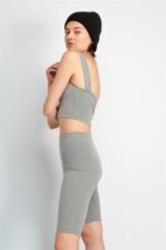 Crop Top Fourminds - Grey