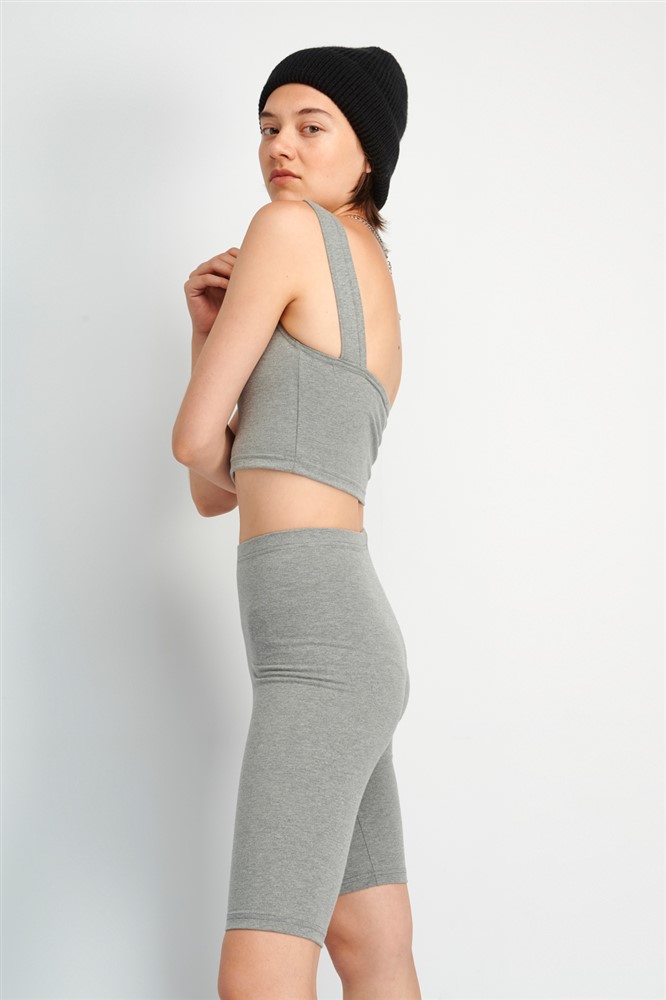 Crop Top Fourminds - Grey